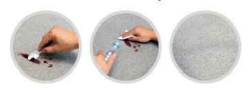 Tkaniny Costa Blanka z powłoką AQUACLEAN 1 tkanina