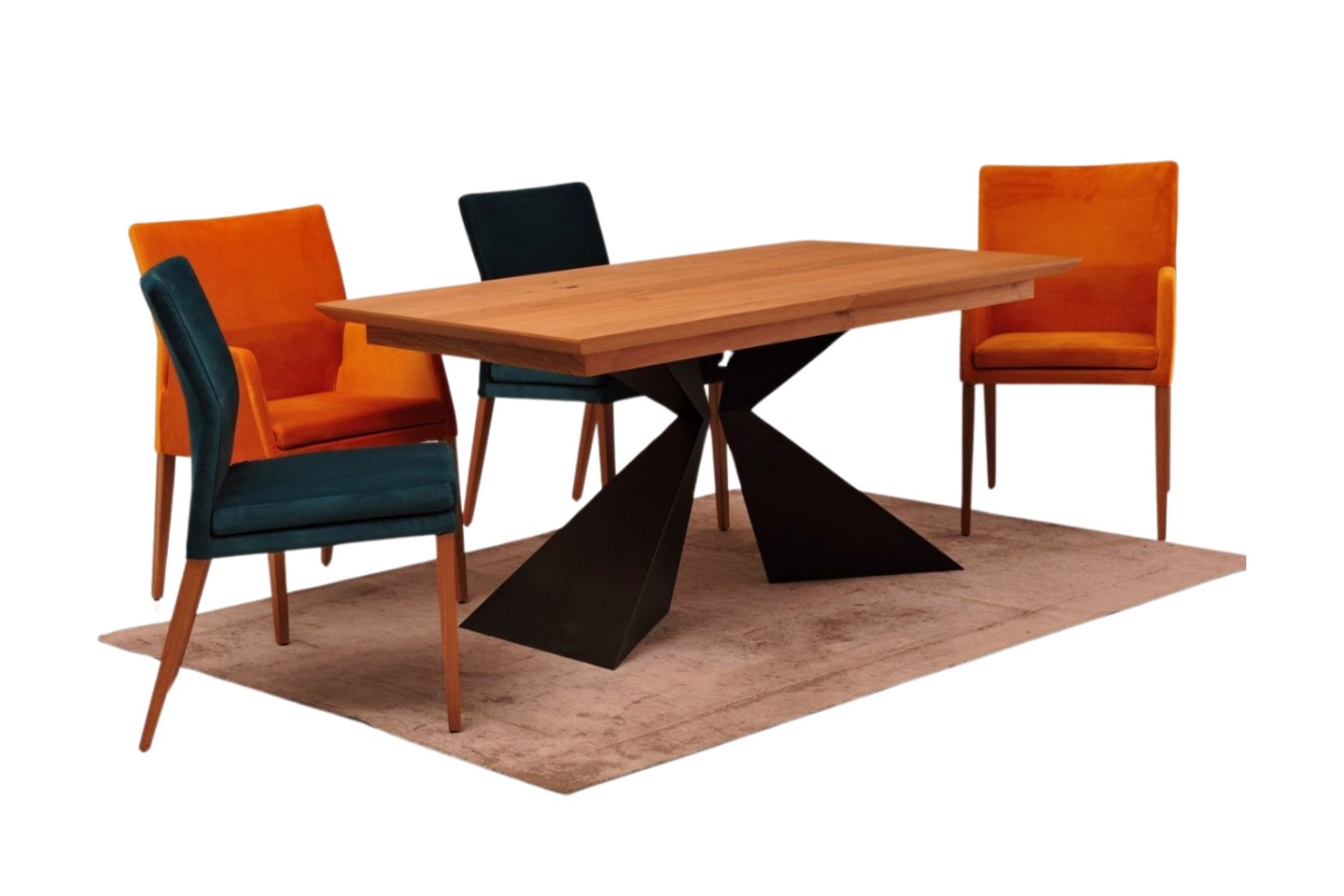 A2 &ndash; DESIGNERSKI ST&Oacute;Ł ORIGAMI Z PODSTAWĄ Z ARKUSZA BLACHY