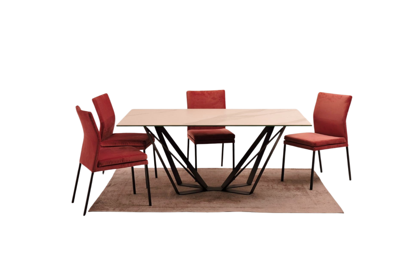 St&oacute;ł A3 &ndash; nierozkładany spiek Statuario Venato mat, 220x100cm