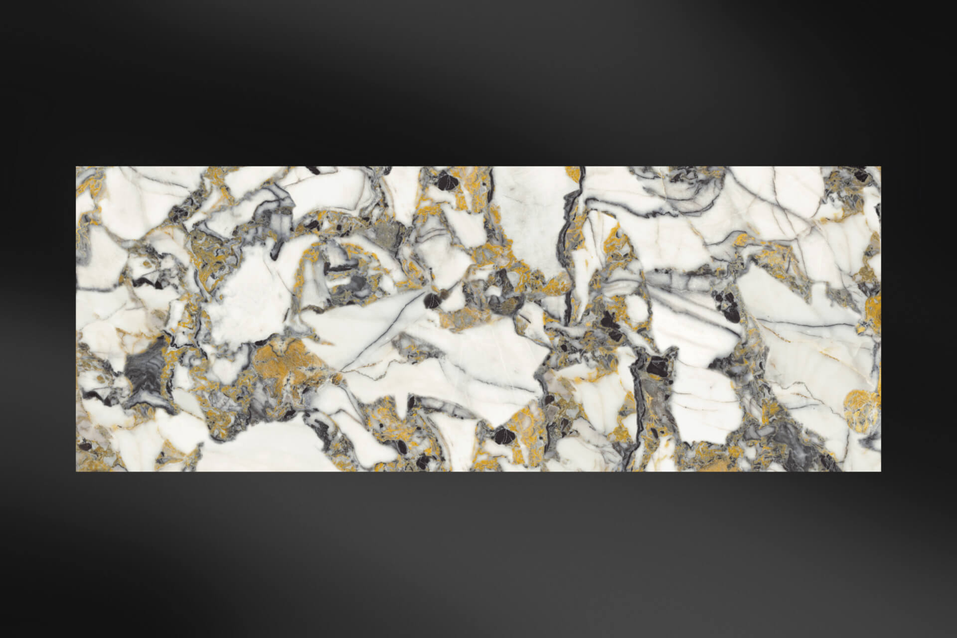 Blat do stołu: Gold Beauty Poler 220 x 100 cm/ Prostokąt