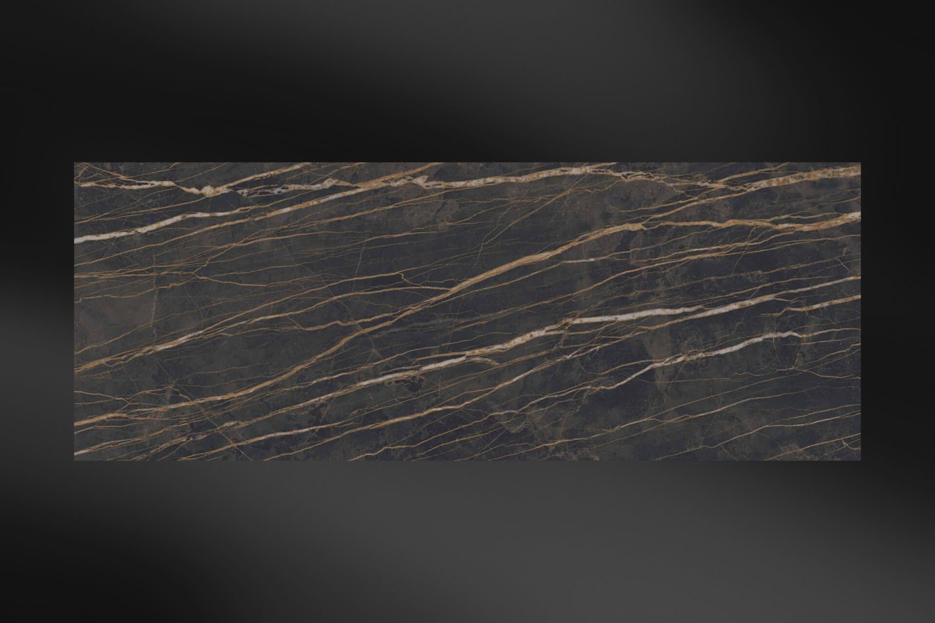 Blat do stołu: Noir Desire Poler 200&times;100 cm/ Prostokat