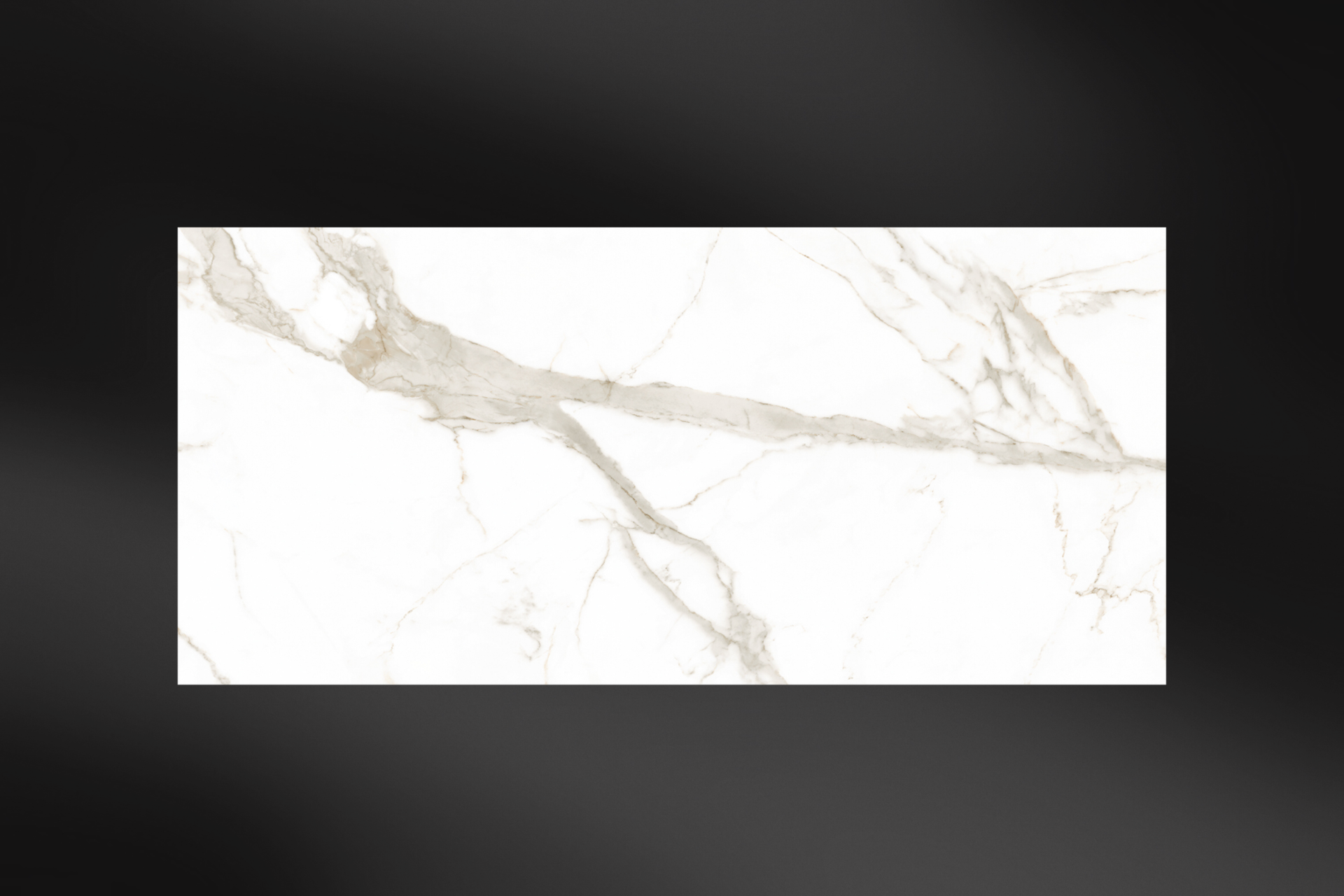 Blat do stołu: Callacatta Oro Venato poler 260 x 100 cm / Prostokąt