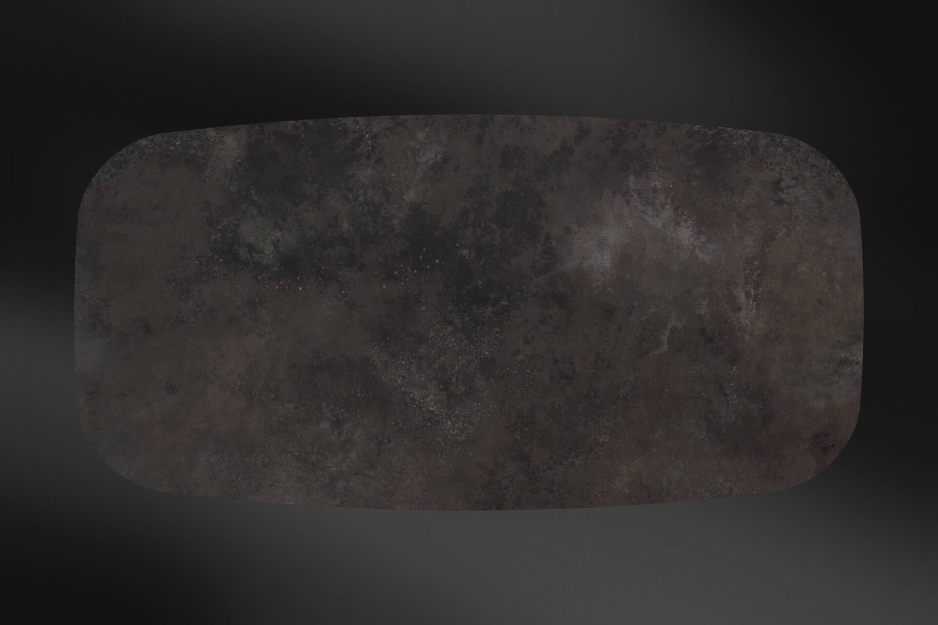 Blat do stołu: Ossido Nero Mat 240&times;110 cm/ Beczka