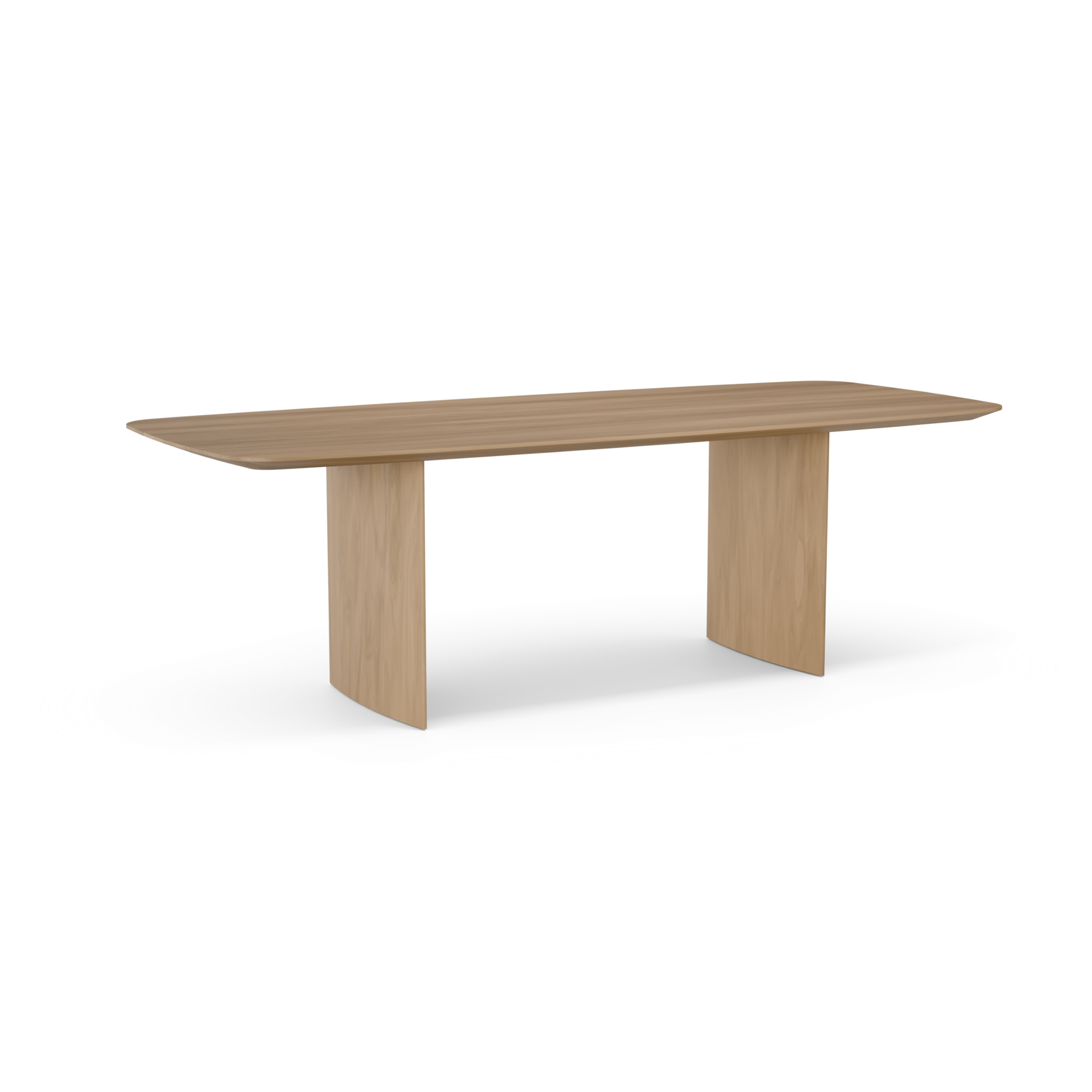 drewniany st&oacute;ł dębowy nierozkładany nowoczesny minimalistyczny