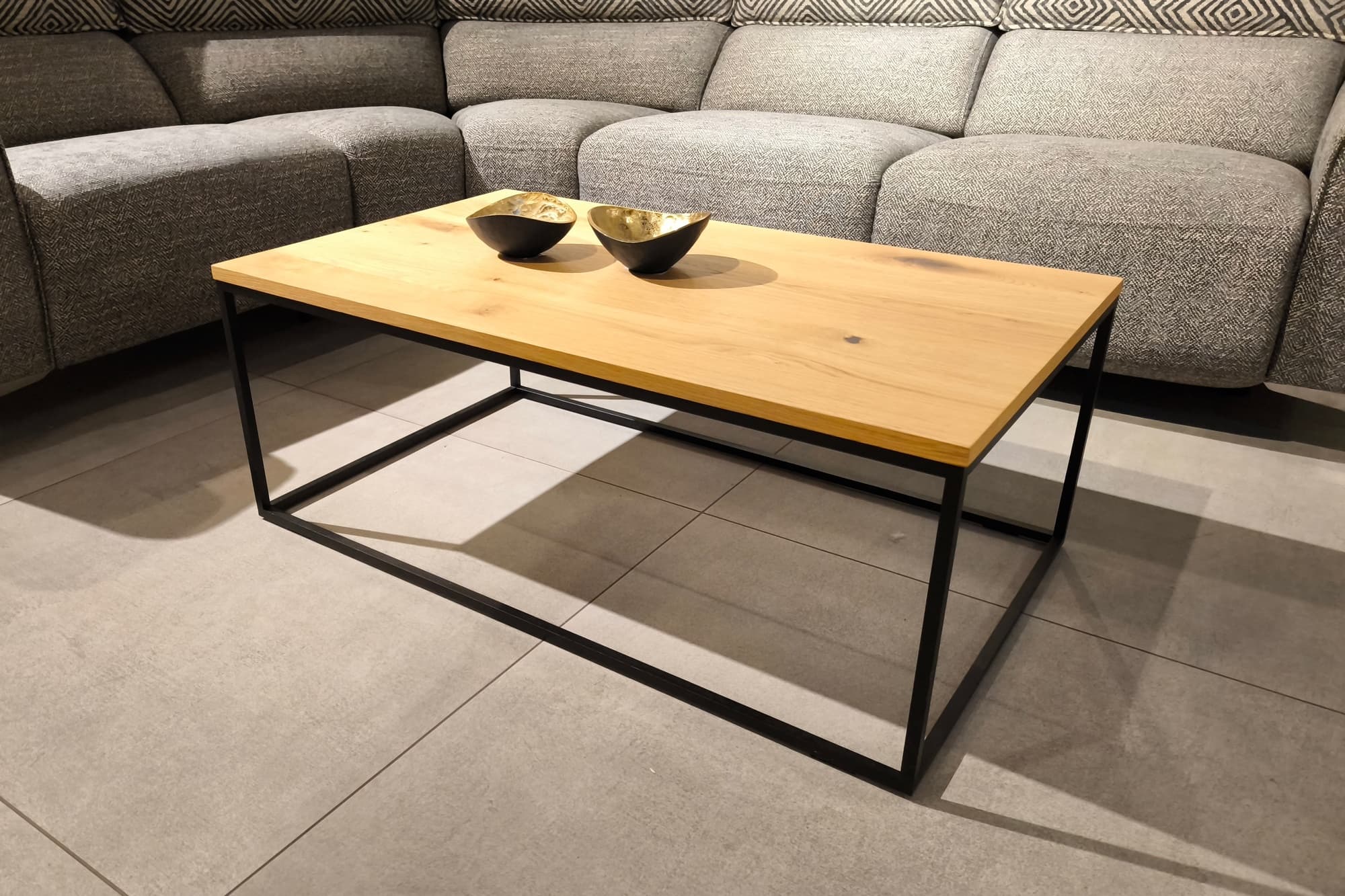 Stolik B5 100/60 cm Dąb sękaty szczotkowany -15% 1.060 zł