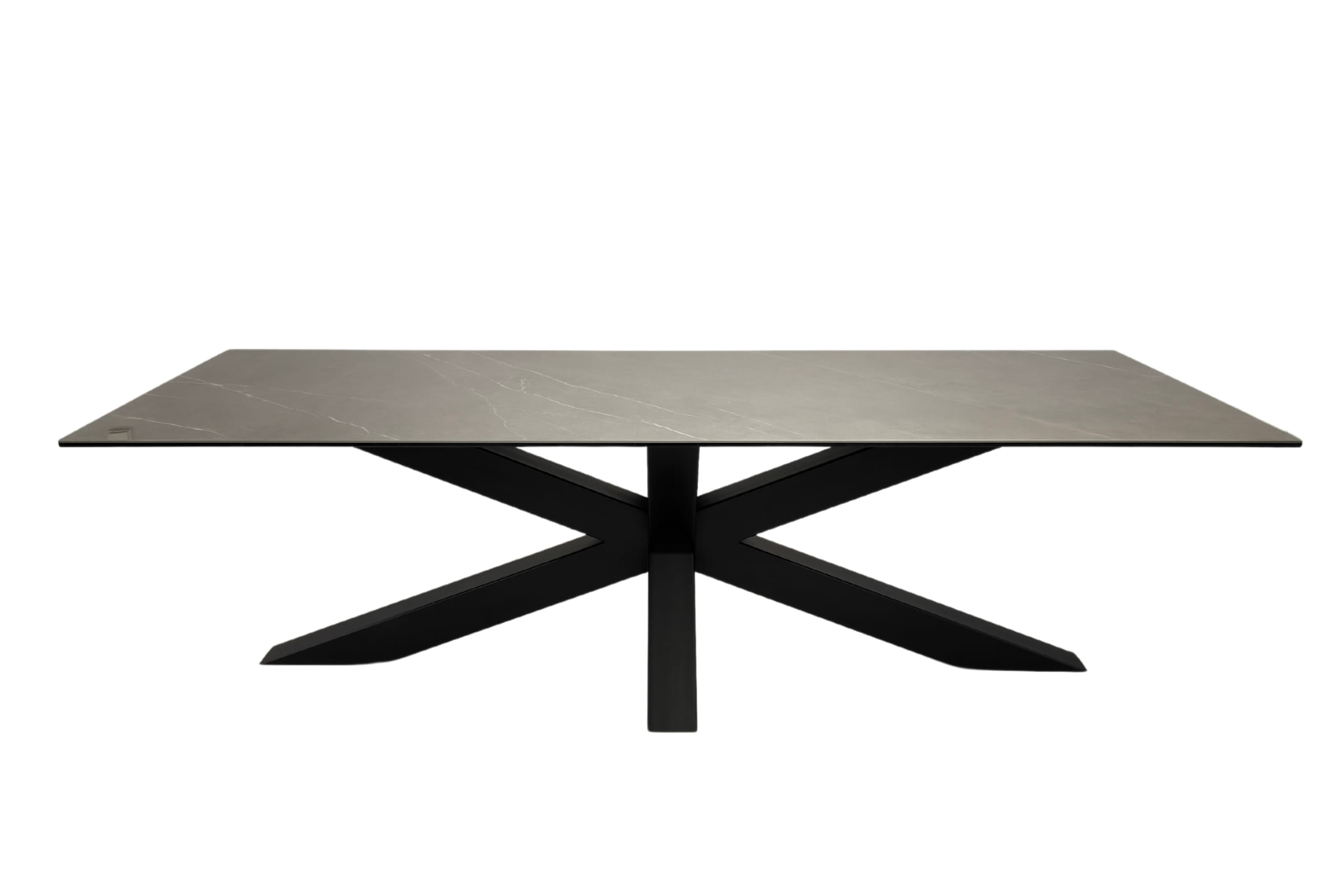 St&oacute;ł Bazalt(12) &ndash; 260 x 100 cm | Pietra Grey Połysk Laminam