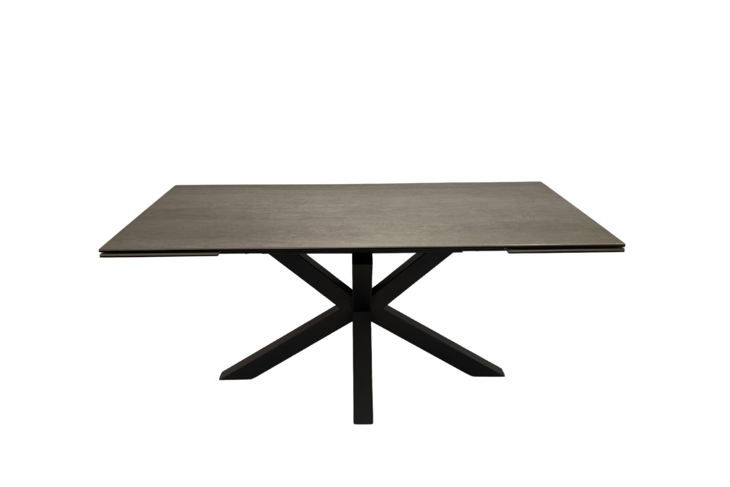 St&oacute;ł A16 180 x 100 + 2x 40 cm &ndash; Laminam Pietra di Savoia Grigia
