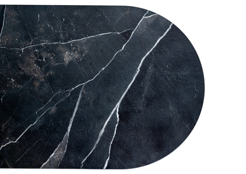 Blat z czarnego spieku kwarcowego Laminam Calacatta Black