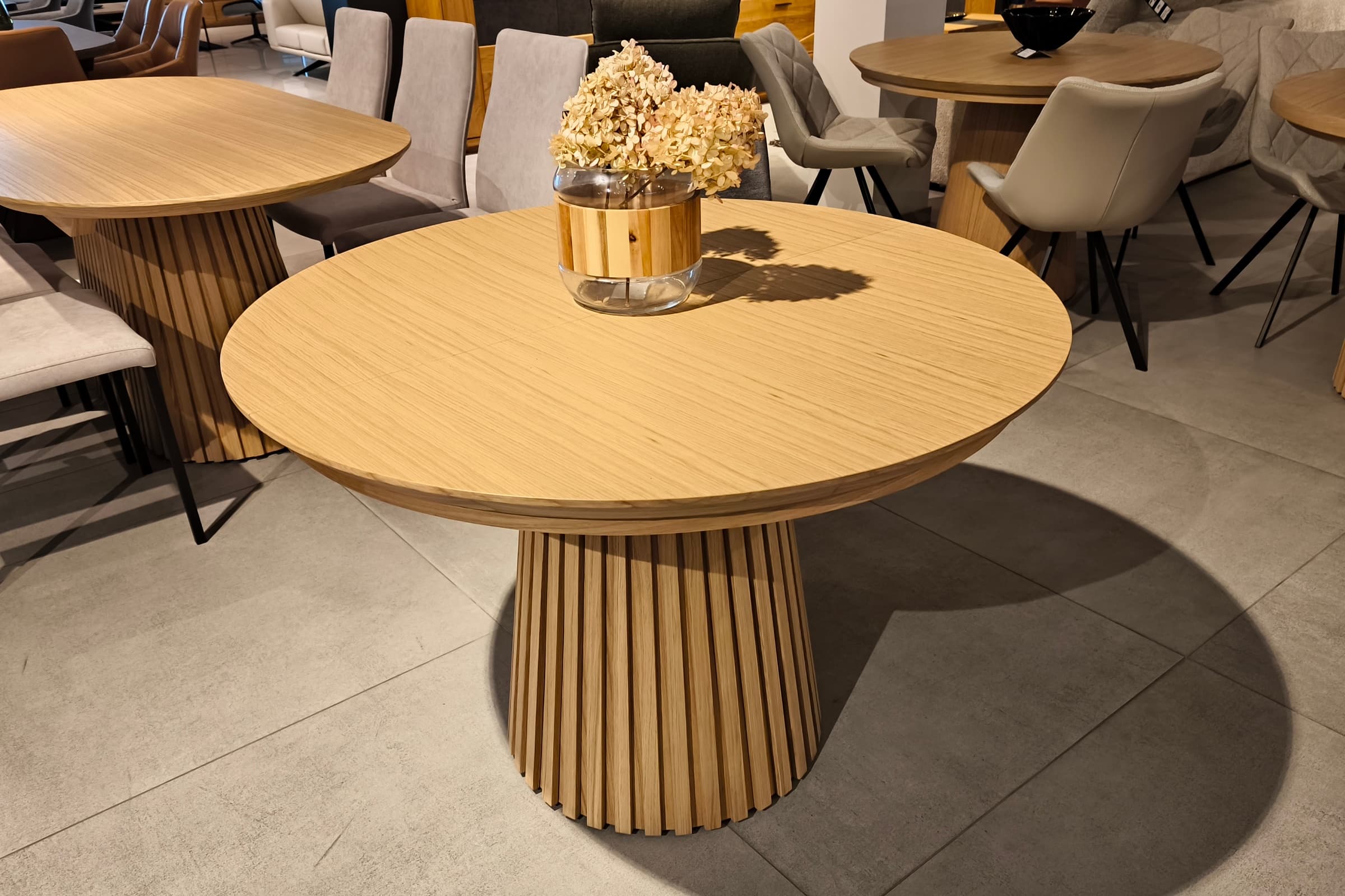 ST&Oacute;Ł LINEO L4 śr. 110 cm + 2 x 50 cm  5.930 zł