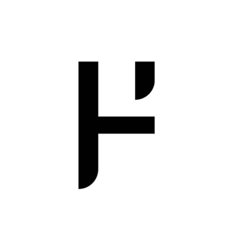 Logo Fargotex czarne na białym tle symbol tkaniny