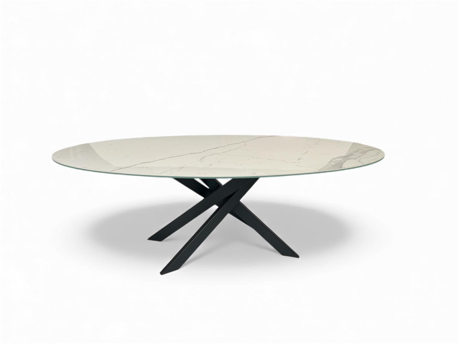 St&oacute;ł A19 &ndash; nierozkładany blat Statuario Venato Poler 220 x 100 cm -20% 6.410 zł