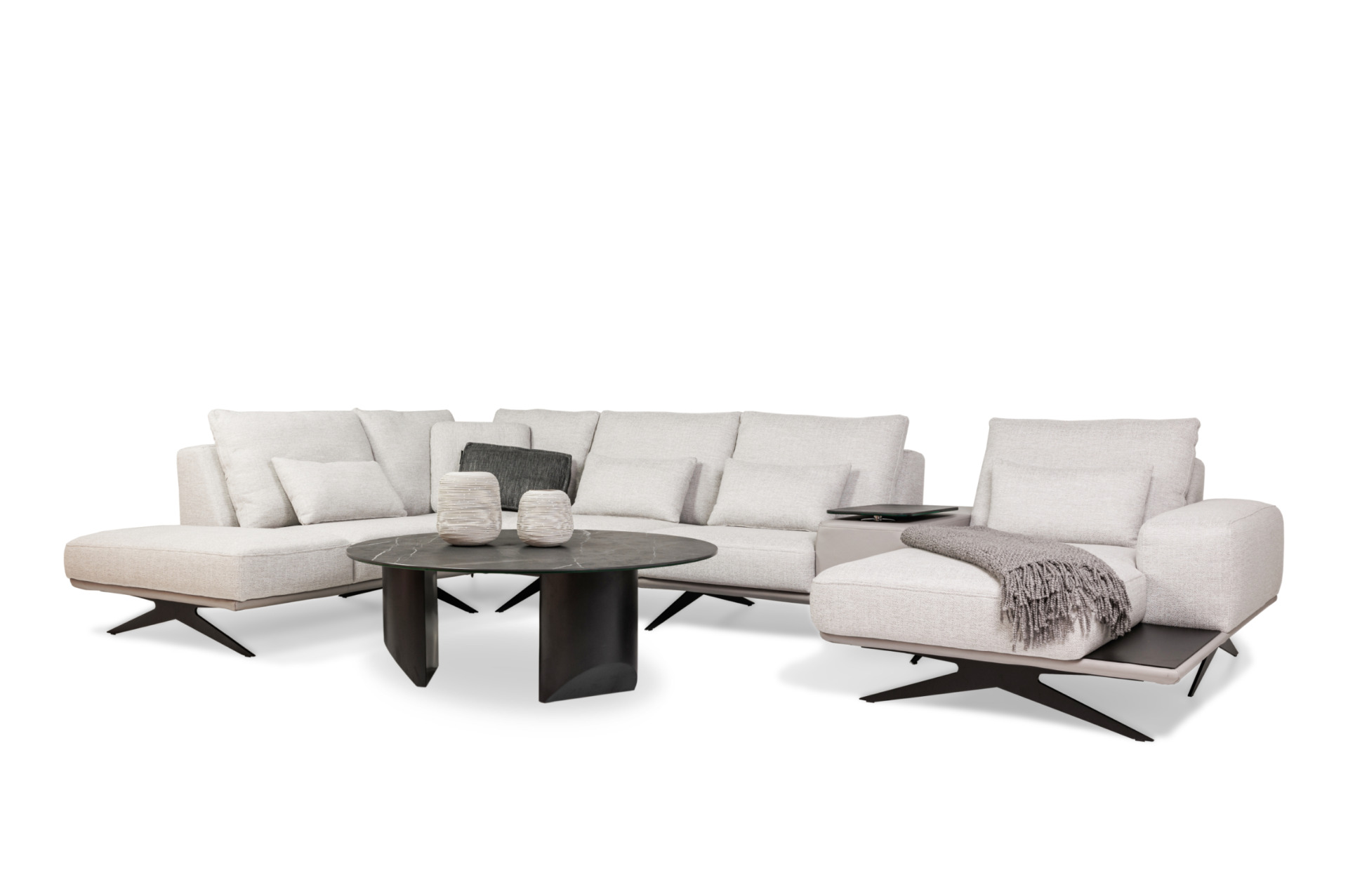 Narożnik RIMINI &ndash; nowoczesna forma z designerskim barkiem